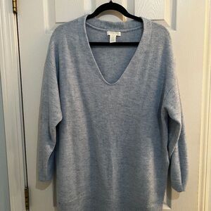 Never worn! Oversized light blue sweater